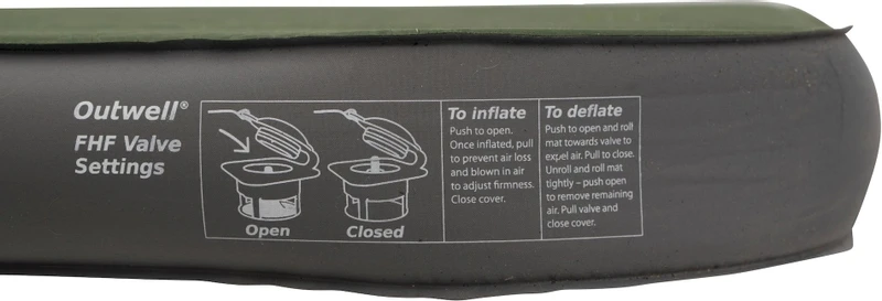 Outwell Dreamhaven Single 7.5 Zelfopblaasbare Slaapmat - Groen - Afbeelding 4