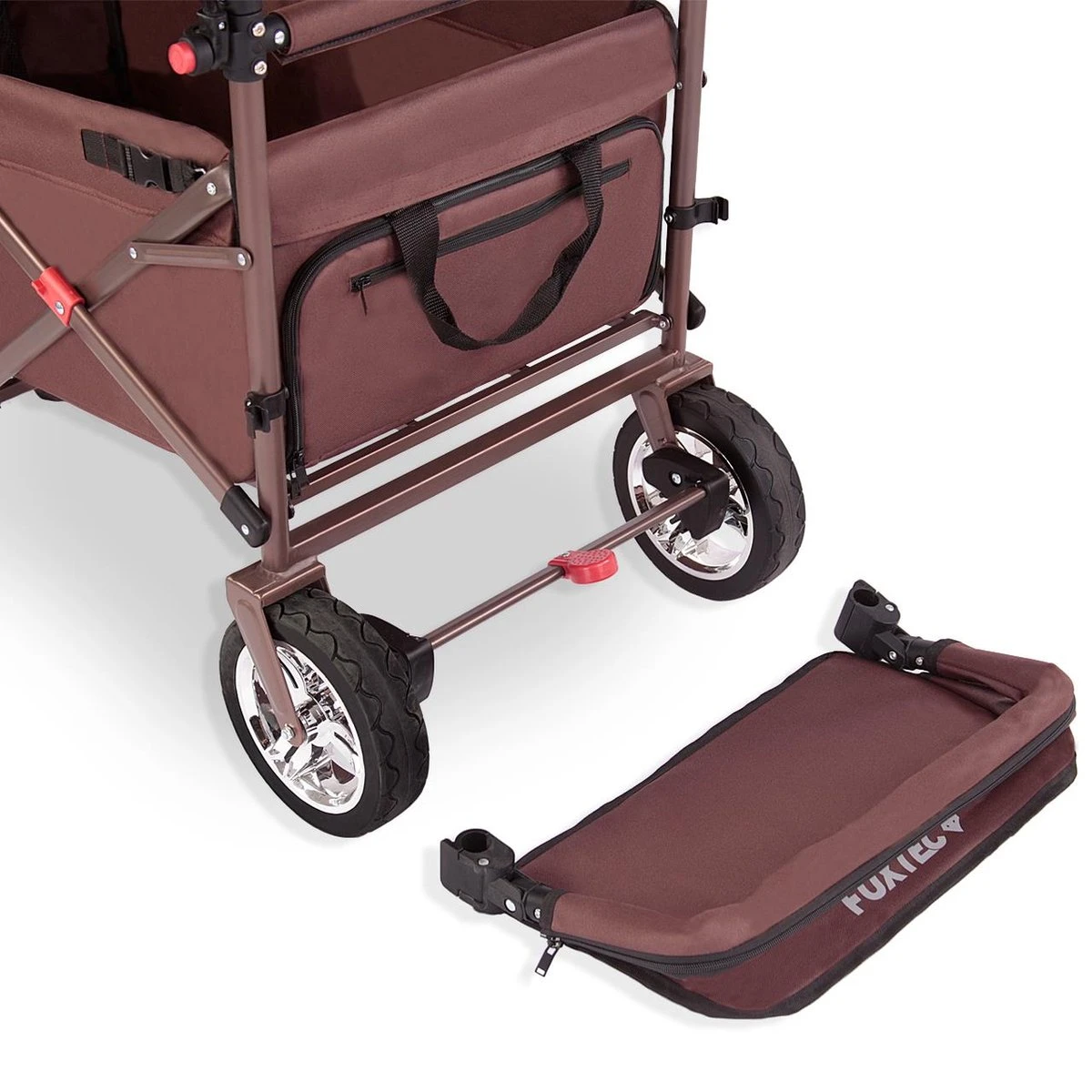 FUXTEC Bolderkar CT800 - Bruin - Afbeelding 3