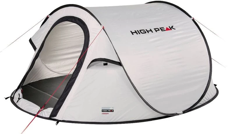 High Peak Vision 2 Pop-up Tent - 2 Persoons - Pearl - Afbeelding 2