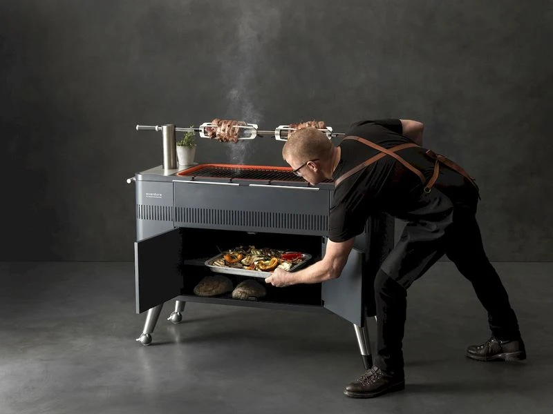 Everdure Hub Houtskool Barbecue - Zwart - Afbeelding 6