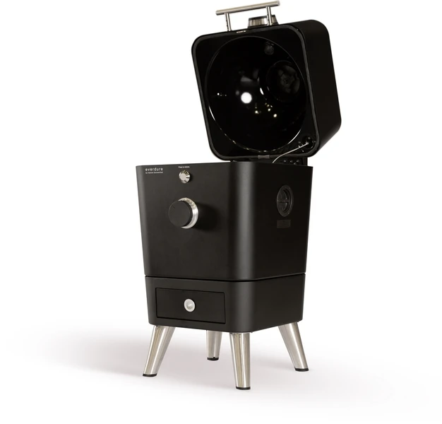 Everdure 4K Houtskool Barbecue Met Beschermhoes - Mat Zwart - Afbeelding 3