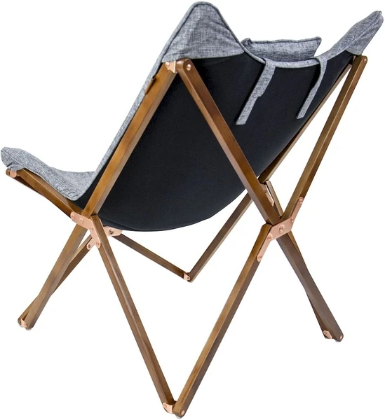 Bo-Camp Urban Outdoor Bloomsbury Vlinderstoel - Grijs - M - Afbeelding 11
