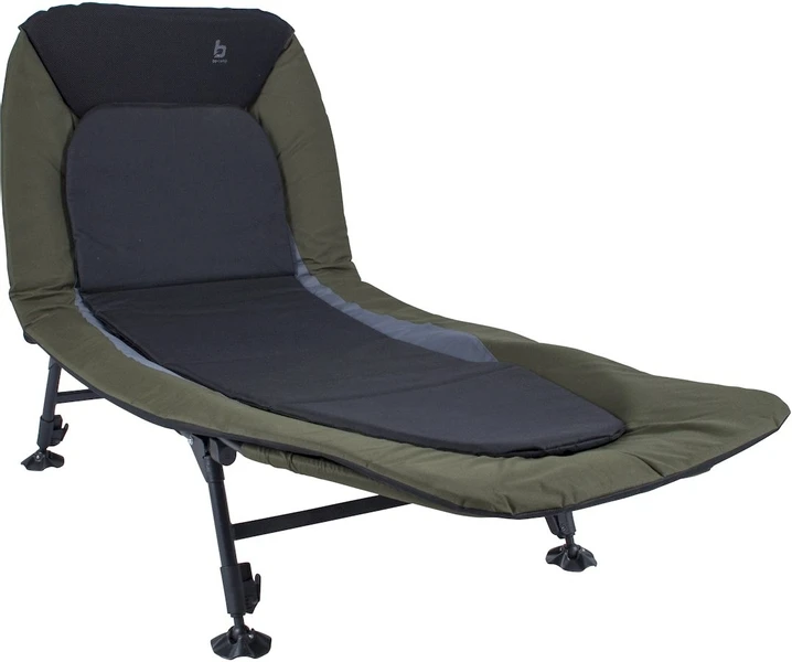 Bo-Camp Sturgeon Opvouwbaar Visbed - Zwart/Groen - Afbeelding 2