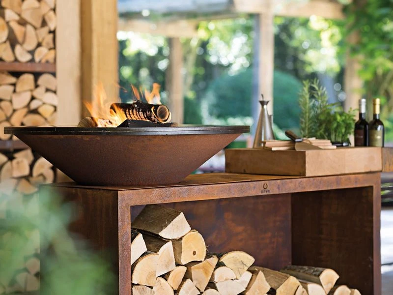 OFYR Island Corten 100 Ceramic Dark Grey - Afbeelding 5