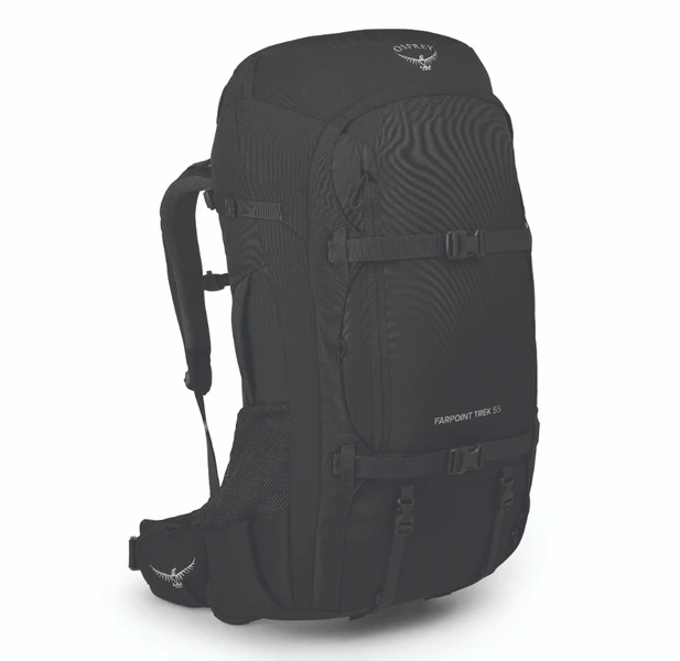 Osprey Farpoint Trek Pack - 55 Liter - Zwart