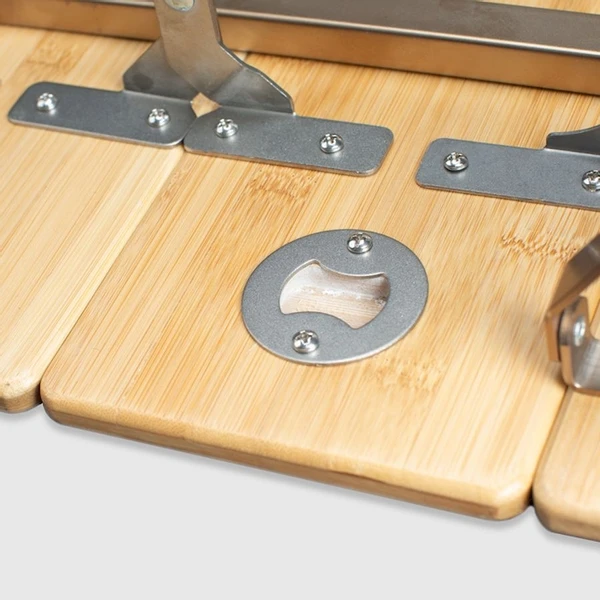 Zempire Kitpac V2 Campingtafel - Standaard - 65 X 50 - Bamboe - Afbeelding 5