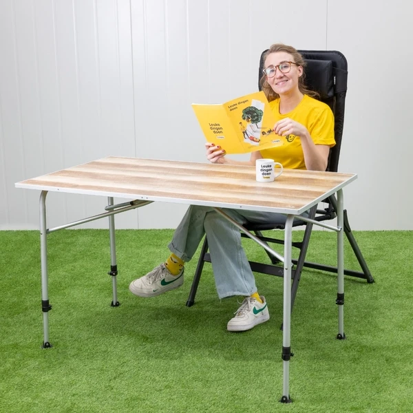 Dometic Zero Light Oak Large Campingtafel - 120 X 70 Cm - Afbeelding 5